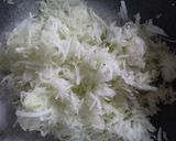 A picture of step 1 of Raw papaya Tikki.