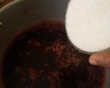 A picture of step 3 of Home made Red Syrup.