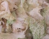 A picture of step 3 of Cabbage Chicken.