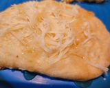 Foto langkah ke 2 dari resep Mpasi-pancake santan keju madu, telur rebus mayo.