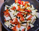 Auberginen mit Pilzen Rezeptschritt 4 Foto