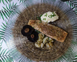 Foto del paso 5 de la receta: Salmón con especias, verduritas al horno y puré de patatas 😍❤