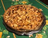 Une image de l'étape 11 de Tarte pommes, caramel, orange et fruits secs (pâte brisée aux fruits secs).