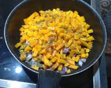 Une image de l'étape 1 de Butternut roti au zaatar et fromages.