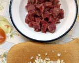 Zöldbabos marhapörkölt recept fázis 1 fotója