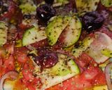 Foto del paso 6 de la receta Ensalada de verano con tomate pelado