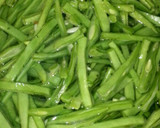 Foto del paso 3 de la receta: Polenta con Judías verdes sorprendentemente sabrosa(vegetariano)