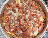 Foto langkah ke 4 dari resep Pizza Roti Tawar.
