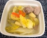 簡易又健康的排骨蔬菜湯的食譜步驟2照片