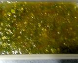 A picture of step 7 of Green Peas Burfi.
