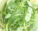Foto langkah ke 1 dari resep Tumis Pedas Kangkung + Tahu.