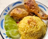 Foto langkah ke 5 dari resep Nasi Kuning Ayam Crispy.