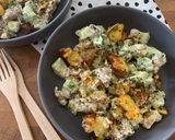 A picture of step 4 of ☆Smashed Potato Salad - Salade de Pommes de Terre Écrasées, Airfryer Style☆.