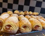 Pas rețetă Ștrudele cu mere sau brânză dulce cu stafide😍pufoase, foioase, crocante și delicioaseee 😋 1 fotografie