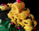 খান্ডভি (Khandvi recipe in Bengali) রেসিপির ধাপ 14 ছবি