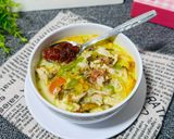 Foto langkah ke 5 dari resep Soto Ayam Betawi Santan Susu.