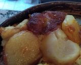 Foto del paso 6 de la receta: Torta invertida de peras en sartén