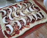 Une image de l'étape 2 de Pizza mortadelle.