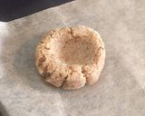 A picture of step 3 of Almond & Plum Jam Thumbprint Cookies (Gluten Free, Vegan).