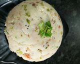 A picture of step 10 of Upma.