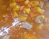 Foto del paso 2 de la receta: Carne de cerdo guisada con calabaza a mi manera😍😋