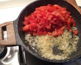 A picture of step 4 of Piedmontese Red Bagnetto Sauce.