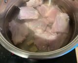 Húsleves Töltikével 🍗🥕🥔🌶🍅🧄🥚🍞🧅😋 recept fázis 1 fotója