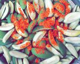 A picture of step 4 of Aam/kheri Pickle.