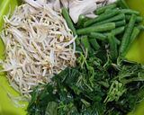 Foto langkah ke 2 dari resep Urap Sayur Serundeng.