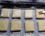 Foto del paso 4 de la receta: Tortitas negras con sabor a naranja, rellenas de dulce de leche