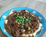 肉末蒸豆腐的食譜步驟8照片
