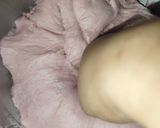 Foto langkah ke 4 dari resep 634. Roti Ubi Ungu Isi Cokelat.
