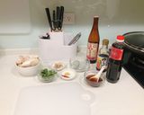 三杯杏鮑菇炒皮蛋的食譜步驟1照片