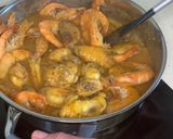 Foto del paso 13 de la receta Alitas de pollo con langostinos y shiitake