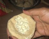 A picture of step 3 of Whole wheat Paneer stuffed Parathas.