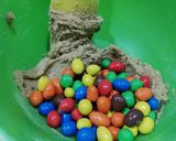 Foto del paso 7 de la receta Galletas de M&Ms con Harina de Centeno