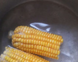 A picture of step 1 of Boiled maize.