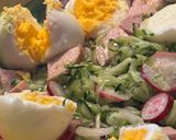 Une image de l'étape 2 de Salade de courgettes estivales.