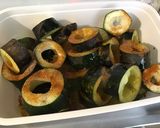 Une image de l'étape 4 de Courgettes grillées caramélisées aux épices espagnoles.