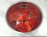 A picture of step 1 of Watermelon Lemonade.