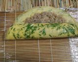 รูปขั้นตอนการทำที่ 7 ของ ซูชิข้าวผัดน้ำพริกกะปิ