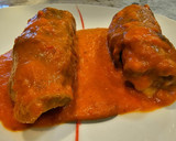 Foto del paso 10 de la receta: Rollitos de ternera en salsa de pimientos