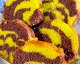 Foto langkah ke 7 dari resep Pandan ketan hitam Butter cake.