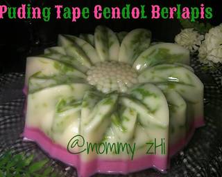 Puding Tape CendoL Berlapis ala mommy zHi - Step 9