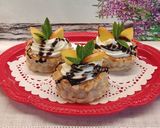 Nektarinos vaníliakrém kosárka recept fázis 10 fotója