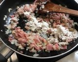 A picture of step 3 of Cream of Mushroom Soup.