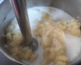 A picture of step 1 of Blind Finches with Potato Puree.