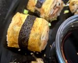 Foto del paso 5 de la receta: Sushi en rollos de tortilla. -Eggrolls sushi-