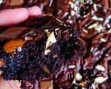 Foto langkah ke 7 dari resep Almond Brownies.
