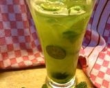 Foto langkah ke 3 dari resep Es Melon Mint Kalamansi Madu.